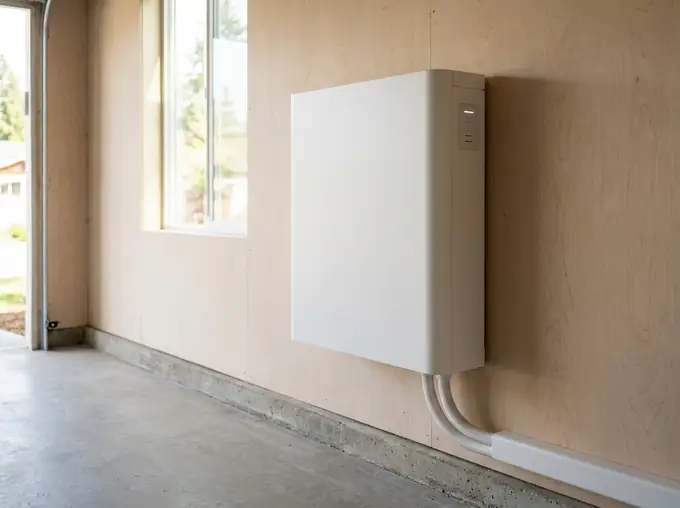 Batterilagring för solceller